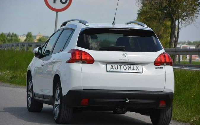 Peugeot 2008 cena 36600 przebieg: 140657, rok produkcji 2015 z Sieniawa małe 352